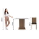 thumbnail image 4 of Juego de Comedor Madesa Maya con Mesa y 4 Sillas de Vidrio Beige Rustic, 4 of 5