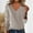 Beige, variant on Itsame Knitted Sweater Women Long Sleeves Knitted Sweatershirt High Neck Solid Color Sweatshirts Beige Size M