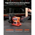 thumbnail image 2 of VEVOR 8" Bench Grinder & 2" x 28" Belt Sander Combo, 350W Professional Grinding Sanding Machine with LED Work Light & Protective Eye Shield, 2 of 9