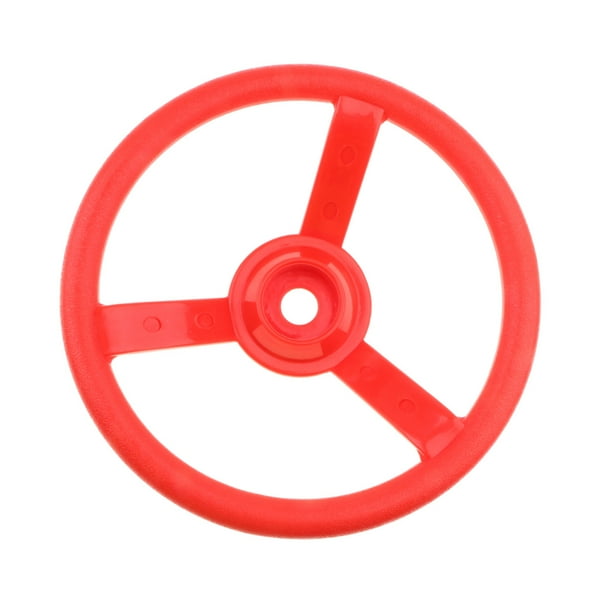 Volante juguete,Accessories Universal del Volante Wheel 265mm Modificado, Deportes y juegos al aire libre - rojo Sunnimix Juguete del volante para niños