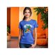 thumbnail image 1 of Playera Blusa De Naranjas Los Angeles California – Estilo Cítrico con Vibras del Oeste Color Aqua Talla Chica Marca Emil SaEs, 1 of 4