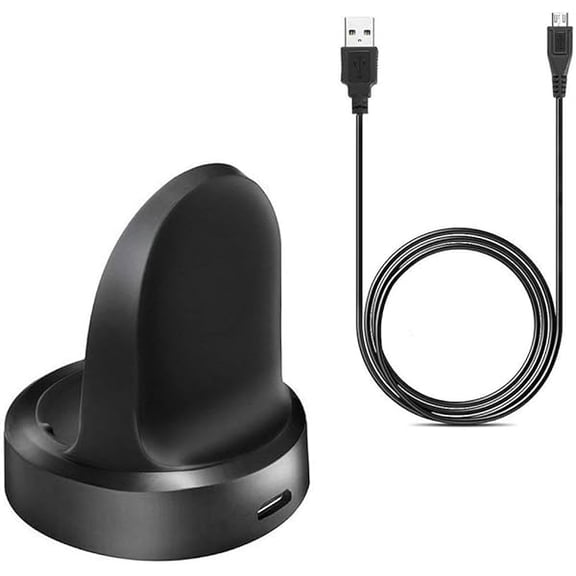 xixishop Galaxy Watch Charger 42mm 46mm, Replacement Charging Dock Cradle for Samsung Galaxy Smart Watch SM-R800 SM-R810 SM-R815 Gear S2 S3 Sport