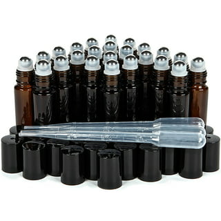 Vivaplex, 12, Clear, 16 oz Glass Bottles, with Lids