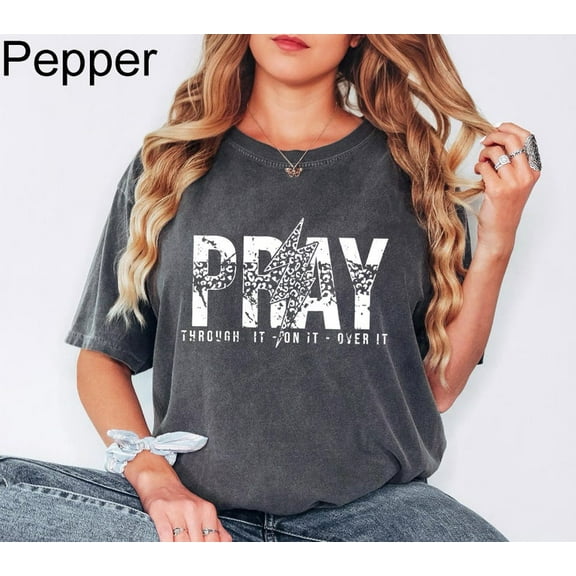 Pray On It Shirt, Pray Over It Shirt, Christian Gifts For Women, Religious Shirt, Christian Shirt, Bible Verse Shirt, Faith