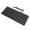thumbnail image 1 of Language Keyboard,78 Key Ultra Slim USB Wired Keyboard with Ergonomic Button,USB Keyboard for Computer Desktop PC, 1 of 7