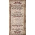 thumbnail image 1 of God Grant Me Poster Print by Lauren Rader (8 x 16), 1 of 1