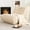 Beige-Single, variant on Small Black Bean Bag Chair Faux Leather Living Room Bedroom Dorm Lounge Seat