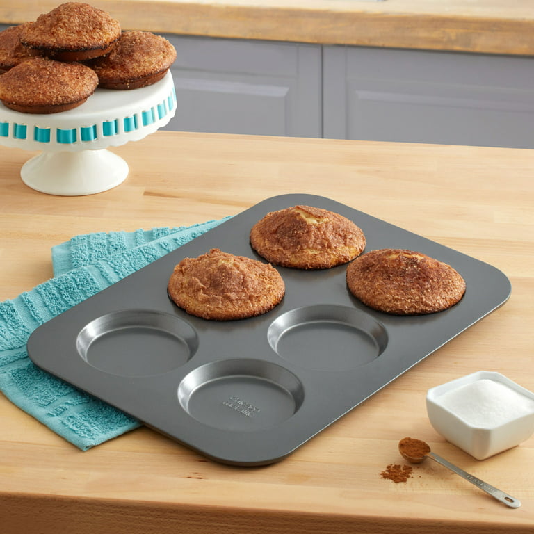 Muffin Top Pan Nonstick with 6 Cups
