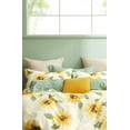 thumbnail image 2 of Say Yes Bedding Mia Sunflower 100% Cotton Comforter Set, Fluffy Comforter, Queen/Full Size, 2 of 5