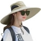 thumbnail image 4 of Sombrero Visera para el sol para hombre Sombrero de pescador Sombrero grande Protector solar UV Sombrero de pescador Sombrero para el sol de verano, 4 of 5