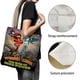 thumbnail image 3 of WordGirl Bolso de tela con estampado de lienzo para mujer, bolsa de compras reutilizable y estética, con cremallera interior, regalo para mujer, 35 × 40 cm., 3 of 6