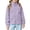 A15 Purple, variant on Tween Girls Polar Fleece Jackets Full Zip Up Outerwear Cute Bear Patch Mock Neck Coat Fall Winter Warm Cozy Casual Clothes Lightweight Outwear School Active Tops, Size 7-8