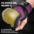 thumbnail image 3 of WYOX Gel Boxing Hand Wraps Inner Gloves with Elastic Wrist Straps, Breathable Protection for Muay Thai & Kickboxing, 3 of 8