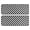 Black and White Checkered Pattern, variant on Black and White Checkered Pattern Anti Fatigue Kitchen Rugs Set Of 2, Non Slip Washable Decorative Floor Mats for Sink Laundry and Home Use, 17"x47"