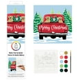 thumbnail image 4 of (2 pack) Plaid Christmas Labs Modern Paint-by-Number Art Kit, 12 Piece, 4 of 11