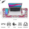 thumbnail image 5 of Boost Your Productivity: Amcove Mouse Pad - Vintage Decorative Elements, Mandala Design, Non-Slip Rubber Base (31.5x11.8 Inch), 5 of 7