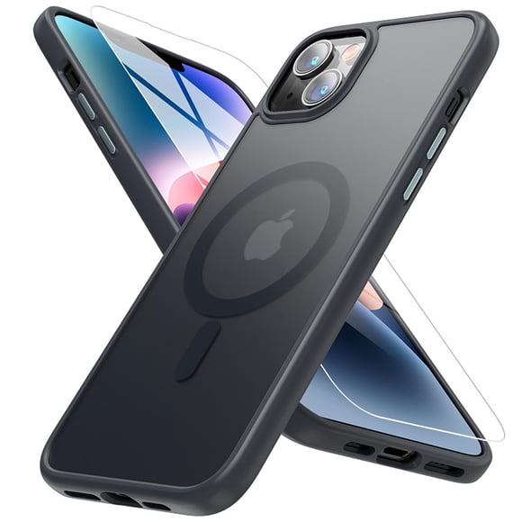 Funda MYBAT Contour Mag con mica para iPhone 14 PLUS - Negra