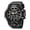 Black 1, variant on SKMEI Men's Watches Fashion Military Waterproof Big Face Digital Sport Watch with Dual Time Alarm LED Stopwatch