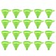 thumbnail image 1 of Portable Mini Funnel, Retractable Silicone Folding Funnel,Green, 1 of 5