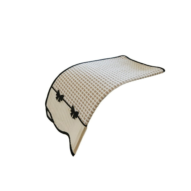 Cojín de asiento para Silla Mariposas-Borde Espesado Cojín de Invierno Cálido Sofá 150x70cm, Antideslizante Cubierta Fija de asiento para Filas Rectas