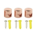 thumbnail image 1 of 3 piezas Sostenedor de cable de metal Anclaje de cable Organizador de cable Organizar cables Luz Cable, 1 of 12