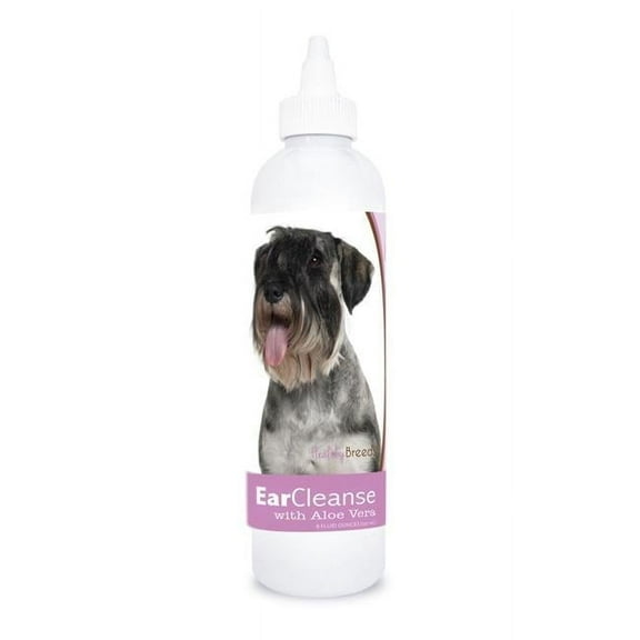 Healthy Breeds 840235114840 8 oz Standard Schnauzer Ear Cleanse with Aloe Vera Sweet Pea & Vanilla