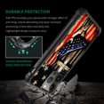 thumbnail image 4 of Daizag Compatible Con Iphone 14 Pro Max Caso Protección Integral A Prueba De Golpes Anti-Arañazos Tpu Fundas Para Hombre Mujer-Madera Cruz Power Bandera Americana, 4 of 5