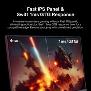 Pixio PX248 Prime 24 inch 180Hz Fast-IPS 1ms GTG FHD 1080p Adaptive Sync Esports IPS Gaming Monitor