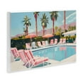 thumbnail image 4 of Stupell Industries Palm Springs Swimming Pool Landscape & Nature Painting Unframed Art Print Wall Art, 15 x 10, 4 of 8
