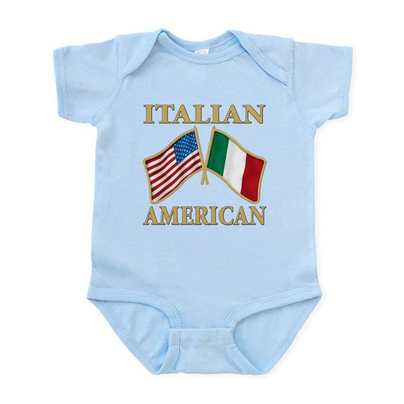CafePress - Italian American Pride Infant Bodysuit - Baby Light Bodysuit, Size Newborn - 24 Months