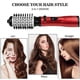 thumbnail image 2 of Hot Air Brush Hair Dryer Styler, 3 in 1 Ceramic Tool for Straightening and Curling, Frizz Control, 2 of 4
