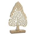 thumbnail image 2 of Melrose Cut Out Tree Decoration with Wooden Base - 10.5" - Set of 2, 2 of 3