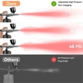 thumbnail image 2 of Airbrush Kit With Compressor - 48psi Rechargeable Cordless Non-clogging High-pressure Air Brush Set ,black, 2 of 5