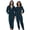 Blue Green Plaid, variant on Couple Onesie Pajama Sets, Hooded Zipper Christmas Matching Plaid Pjs Set for Men and Women Soft Warm Jumpsuit (Mens Navy-Blue Mel. Plaid , XL)