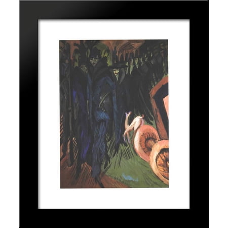 Friedrichstrasse, Berlin 20x24 Framed Art Print by Ernst Ludwig Kirchner