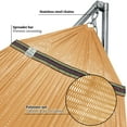 thumbnail image 5 of Tranquillo Stainless Steel Hammock 650lbs, Yellow, 5 of 9