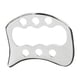 thumbnail image 1 of Tablero ador Gua Sha,Tabla de Gua Sha de acero inoxidable,Herramienta portátil para raspar músculos faciales,cuello y piernas,Herramienta de raspado de acero inoxidable, 1 of 8