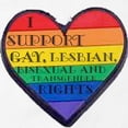 thumbnail image 2 of CafePress - I Support GLBT Rights - Kitchen Apron with Pockets, Grilling Apron, Baking Apron, 2 of 5