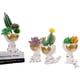 thumbnail image 2 of 1 Mini maceta para flores, astronauta creativo, macetas para plantas suculentas, estatuilla de resina en miniatura para el hogar, jardín al aire libre, decoración de balcón, sumin, 2 of 5