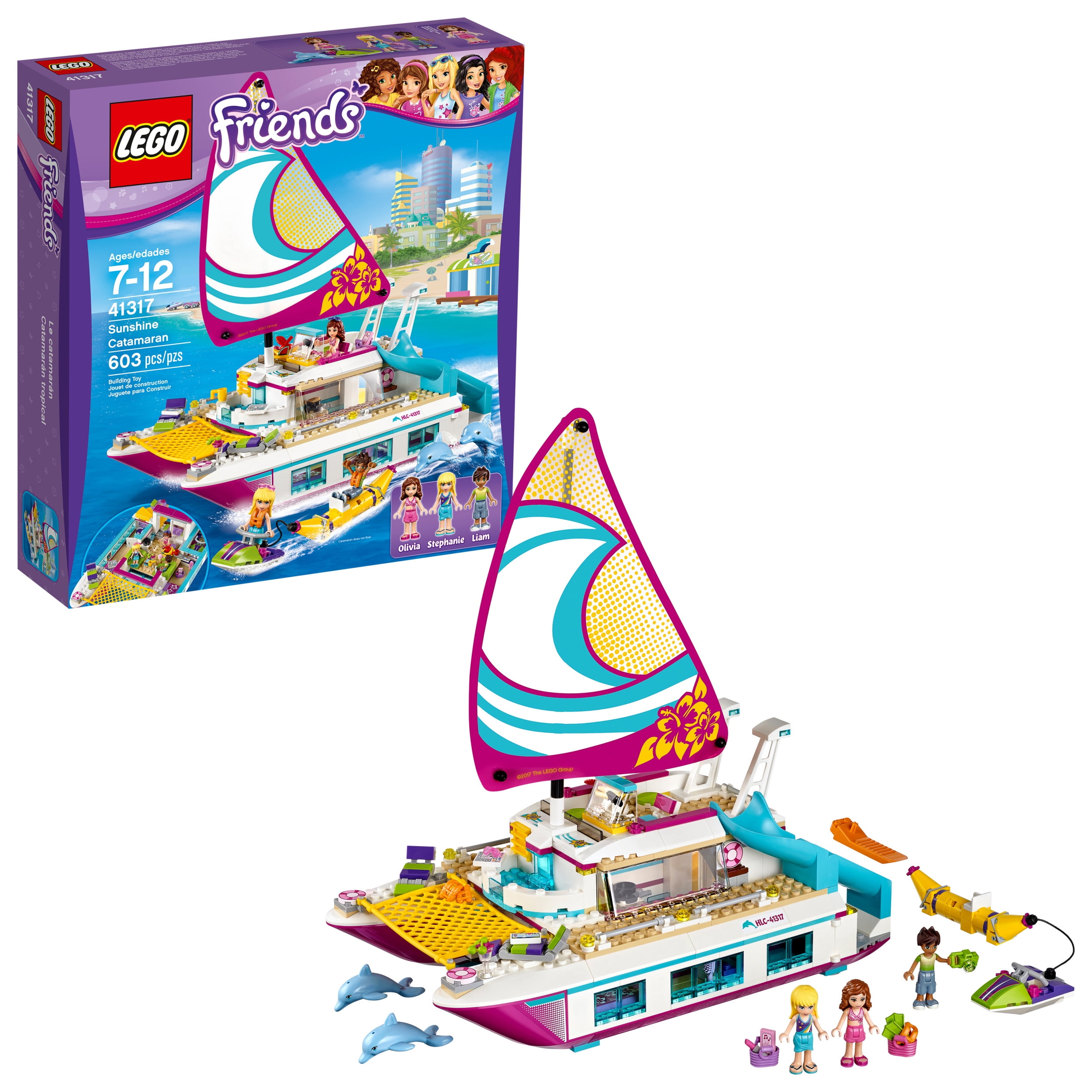LEGO Friends Sunshine Catamaran 41317 Pieces) -