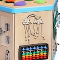 thumbnail image 1 of Tableau d'Activités pour Enfants Matériel DIY Tableau Sensoriel Accessoires Tableau Interactif Montessori pour Cadeaux Tout-Petits Clounds, 1 of 8