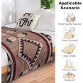 thumbnail image 6 of Navajo 1925 Art with Feathers Scan Flannel Fleece Throw Blankets 50"X40" Lightweight Fluffy Winter Fall Blanket Cozy Soft Fuzzy Plush Home Decor for Couch Bed Sofa Bedroom Living Room Travel, 6 of 6