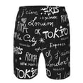 thumbnail image 4 of Disketp Men'S Swim Trunks Hawaiian Breathable Surf Beach Swimsuits Mesh Lining Beach Shorts With Pockets-Travel The World, 4 of 9