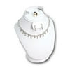 Dlux Jewels White Combo Display for Necklace, Bracelet, Earrings & Ring