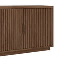 thumbnail image 4 of Mero Rectangular TV Stand for TV's up to 75" in Satin Walnut, 4 of 6