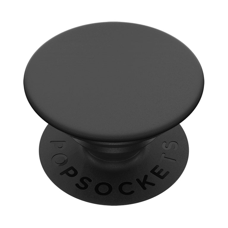 PopSockets Grip with Swappable Top for Cell Phones, PopGrip Black