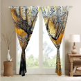 thumbnail image 3 of Elk Curtains Deer Hunting Curtains Animal Rustic 30%-50% Blackout Curtains,Watercolor Farmhouse Animal Theme Curtains & Drapes Cool Wildlife Print Window Curtains (52Wx84L), 3 of 6