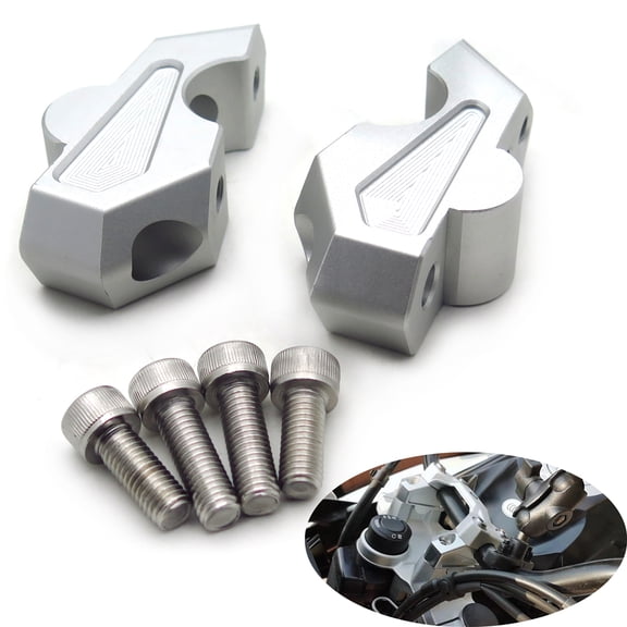 HTTMT- Motorcycle Handlebar Riser Handle Bar Brackets Compatible with BMW F750GS 2018 2019