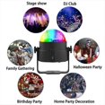 thumbnail image 3 of Disco Light, SEBRUANC Mini Disco Ball LED Party Light Music Control Disco DJ 360 Rotating Ball Light RGB Stage Light with Remote Control, 3 of 5
