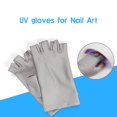thumbnail image 3 of Guantes de Protección Zulema para Uñas de Radiación Gris Claro, 3 of 8